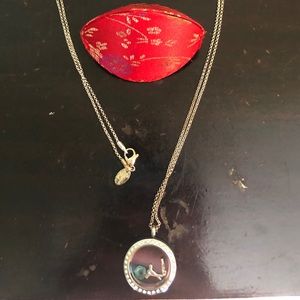 Origami Owl Charm Necklace